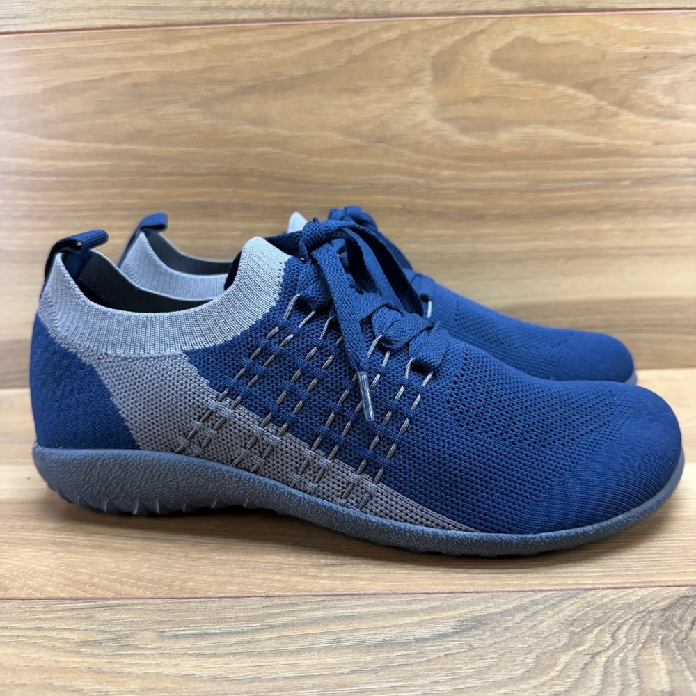 NAOT Tama Vegan Sneakers Womens 9 EU 40 Navy Blue Gray Light Weight Comfort
